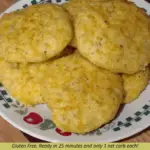 Low Carb Garlic Cheese Biscuits Pinterest Pin