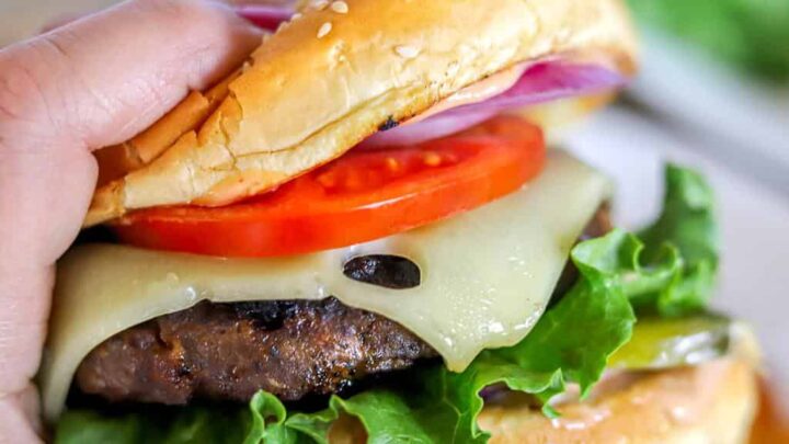 Image for Cast-Iron Venison Burger Recipe