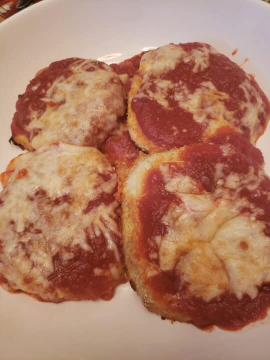 Gluten Free Eggplant Parmesan