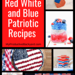 Over 100 Red White and Blue Patriotic Recipes Pinterest Pin