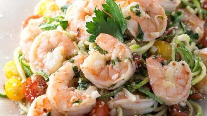 Image for Zucchini Noodle Shrimp Scampi