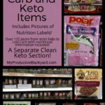 Dollar Tree Low Carb and Keto Items Pinterest pin