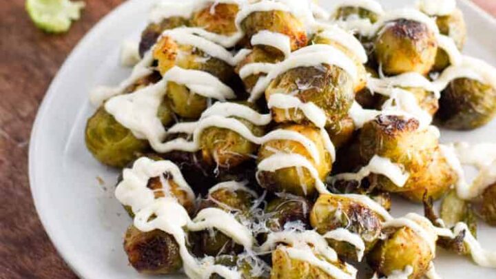 Image for Grilled Brussel Sprouts - Low Carb, Keto, Gluten-Free, THM S