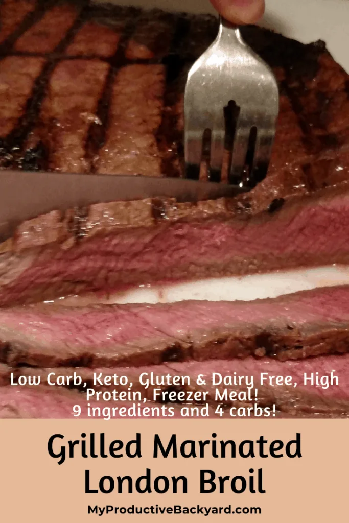 Grilled Marinated London Broil Pinterest Pin