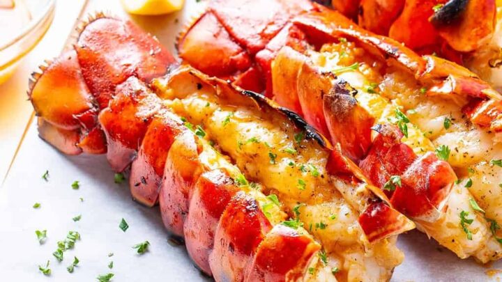 Image for Grilled Lobster Tail Recipe (Fast & Easy!)