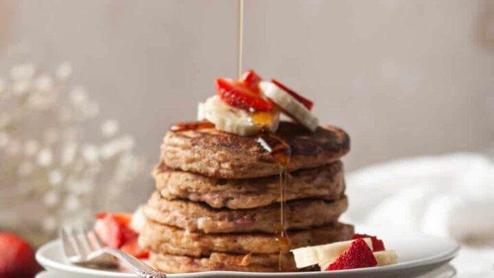 Image for Strawberry Banana Pancakes with Whole Wheat