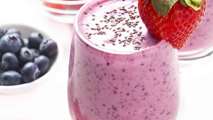 Image for Keto Berry Protein Smoothie Recipe