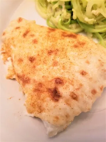 Crab Topped Fish
