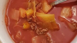 Low Carb Beefy Cabbage Soup