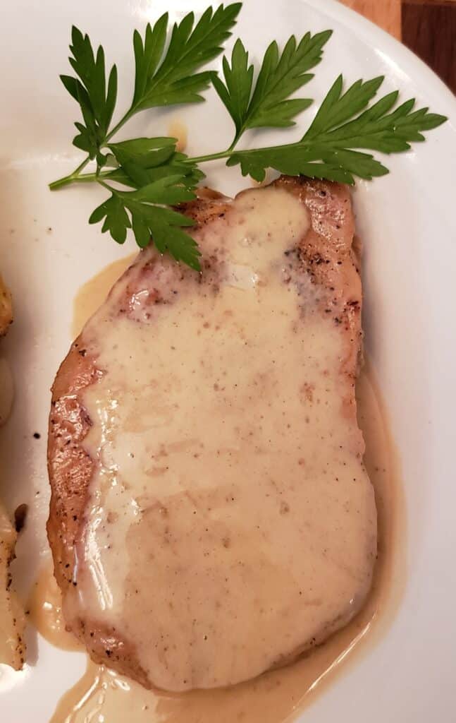 Velvet Pork Chops