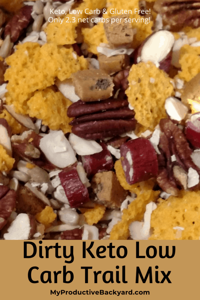 Dirty Keto Low Carb Trail Mix Pinterest Pin