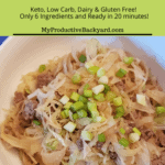 Low Carb Egg Roll In A Bowl Pinterest Pin