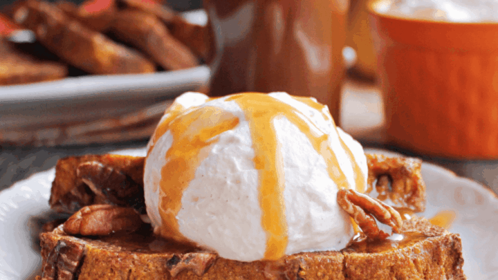 Image for Caramel Pumpkin French Toast (Low Carb & THM)