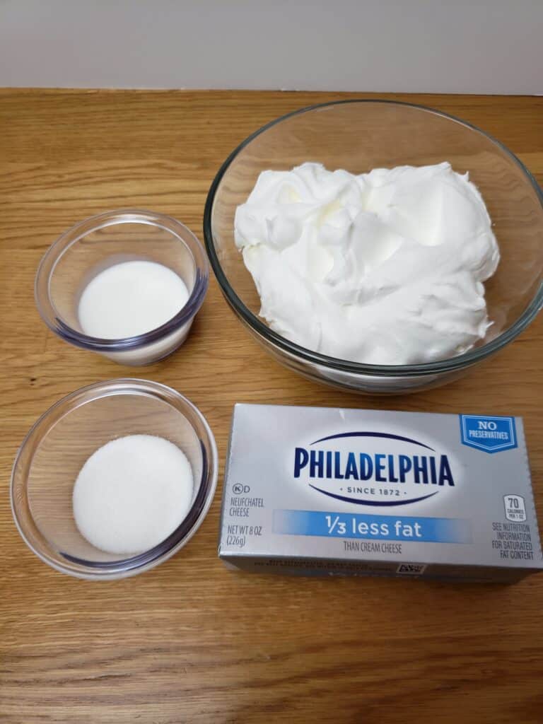 cream cheese layer ingredients