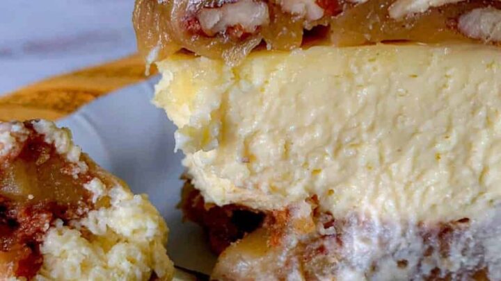 Image for Apple Bottom Bourbon Pecan Cheesecake » Not Entirely Average
