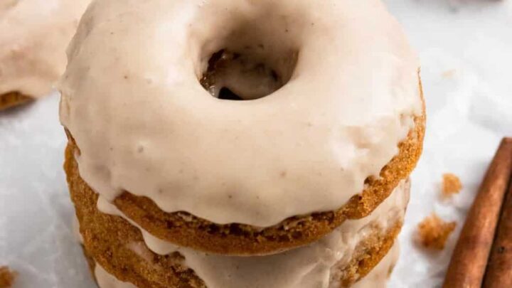Image for Apple Cinnamon Donuts with Apple Cider Glaze