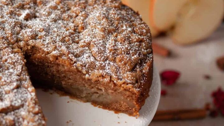 Image for Vegan Apple Cake With Streusel Topping — Marley's Menu