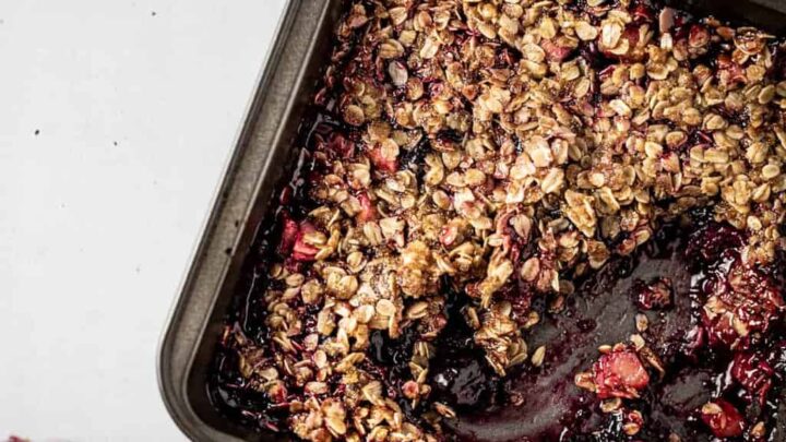 Image for Apple and Cherry Crumble