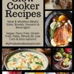 Over 100 Slow Cooker Recipes Pinterest pin