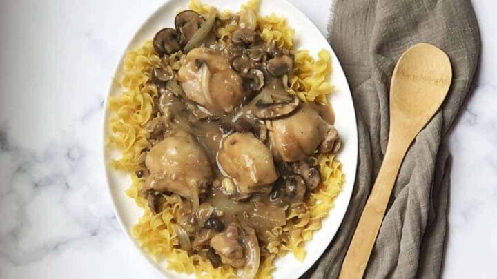 Image for Crockpot Chicken Stroganoff {easy toss and go crockpot recipe}