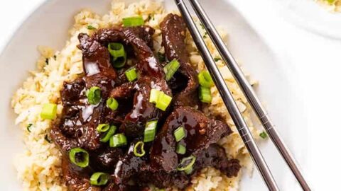 Image for Keto Slow Cooker Mongolian Beef Recipe