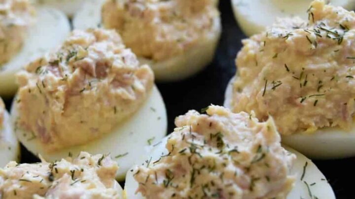 Image for Deviled Eggs with Tuna {Easy & Quick Recipe}