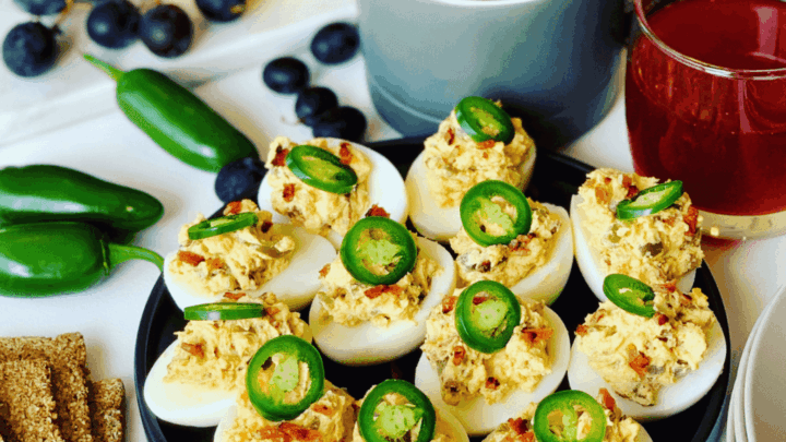 Image for Jalapeno Popper Deviled Eggs