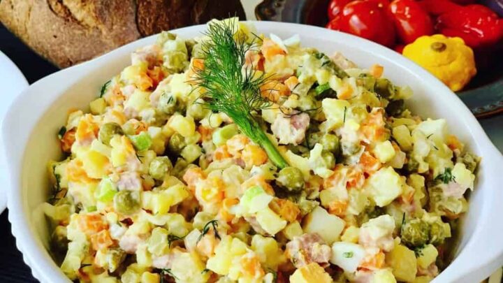 Image for Olivier Salad - Russian Salad Recipe