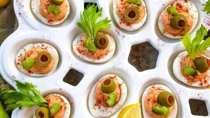 Image for Bloody Mary Deviled Eggs
