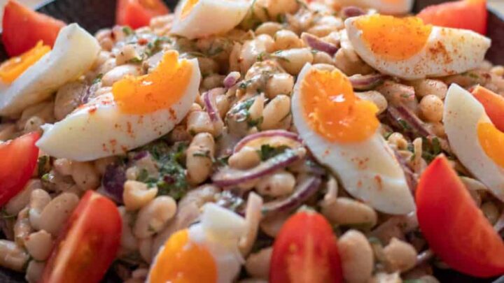 Image for Turkish Bean Salad (Fasulye Piyaz)