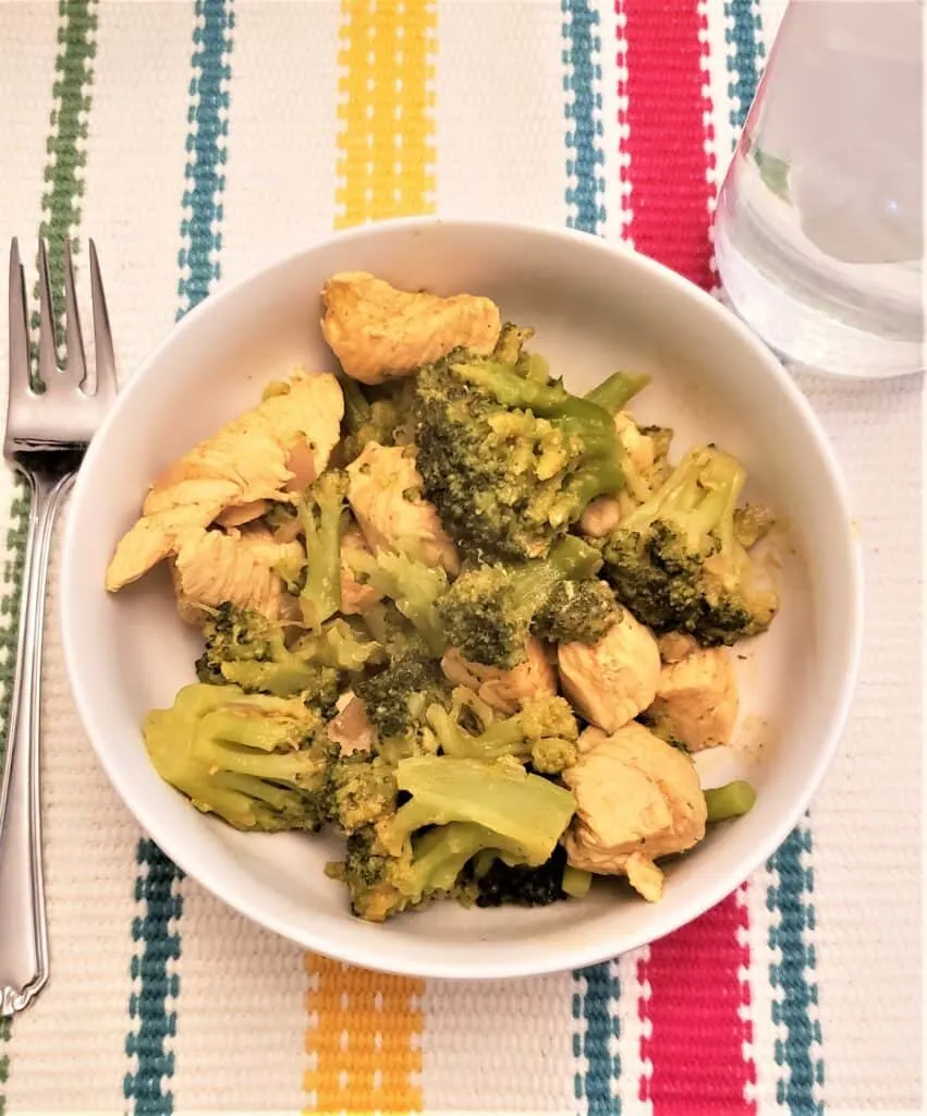 Thai Curried Chicken with Broccoli