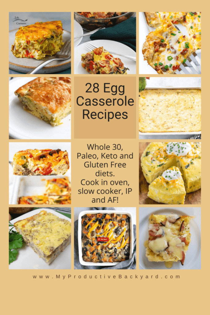 25+ Egg Casserole Recipes Pinterest Pin