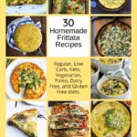 30 Homemade Frittata Recipes Pinterest Pin