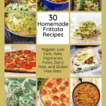 30 Homemade Frittata Recipes Pinterest Pin