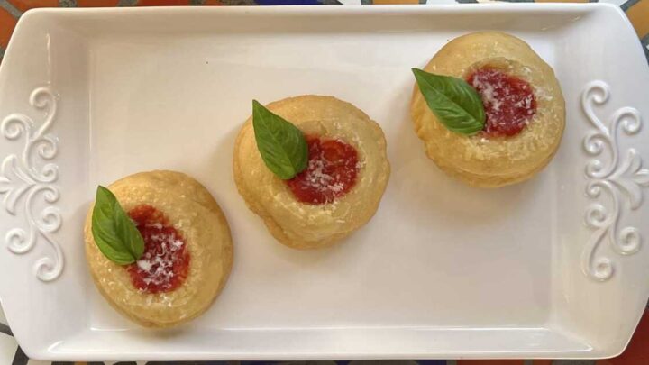 Image for Savory Italian pizza donuts!