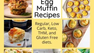 Egg Muffin Recipes Pinterest pin