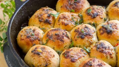 Image for Skillet Pizza Bombs