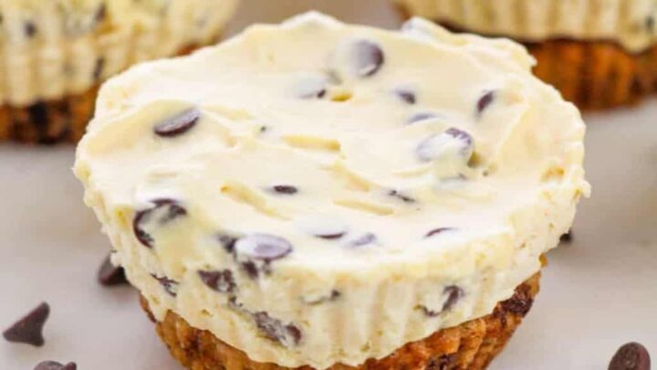 Image for Mini Chocolate Chip Cookie Dough Cheesecake Cups