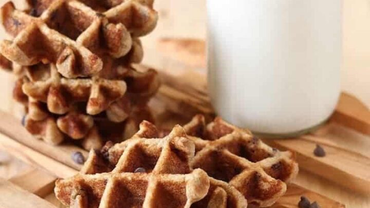 Image for Chocolate Chip Waffle Cookies (gluten-free, nut-free and Paleo friendly)