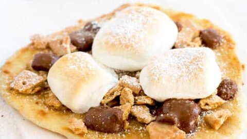 Image for S'mores Flatbread Dessert Pizza