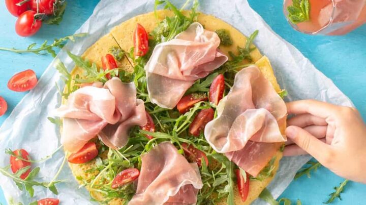 Image for Socca Pizza with Parma Ham