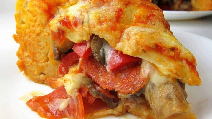 Image for The Ultimate Stuffed Pizza Recipe