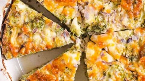 Image for Crustless Broccoli Quiche