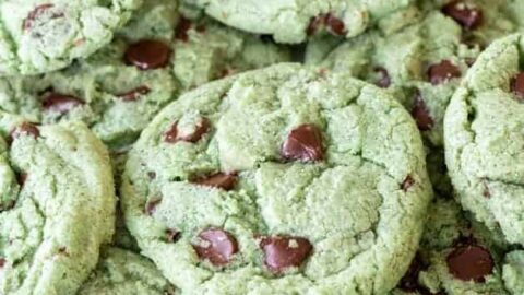 Image for Gluten Free Mint Chocolate Chip Cookies