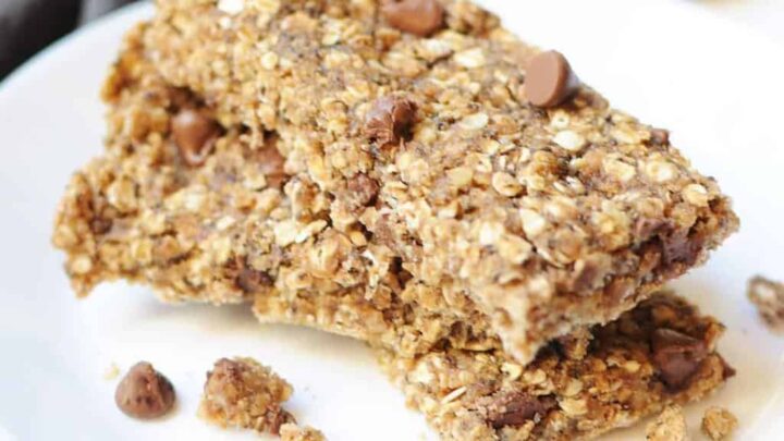 Image for Healthy Oatmeal Chocolate Chip Breakfast Bars {easy, kid friendly recipe}