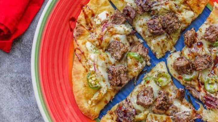 Image for Easy Shawarma Pizza (Chicken or Beef)