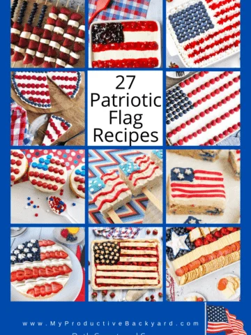 27 Patriotic Flag Recipes Pinterest Pin