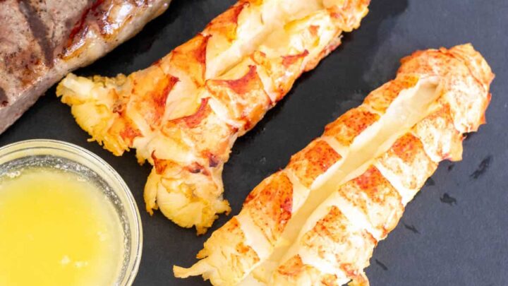 Image for Smoked Lobster Tails - Easy Surf n Turf Dinner! Low Carb Keto GF
