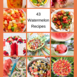43 Watermelon Recipes Pinterest Pin
