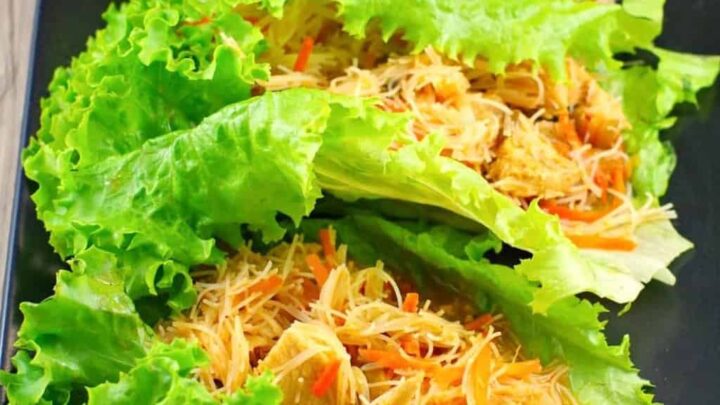Image for Honey Sriracha Chicken Lettuce Wraps